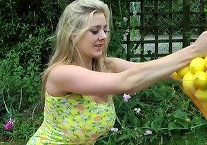 Close up blonde fucked and fingered in her pussy