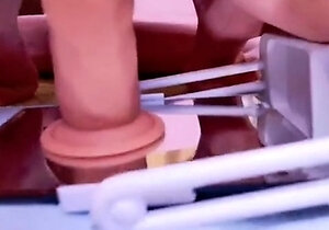 Japanese teen getting toyed and extremely tickled