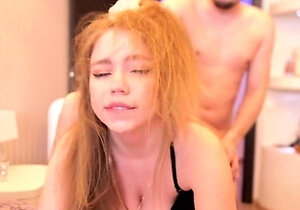 Blonde Russian Teen's Rough BDSM Fuck