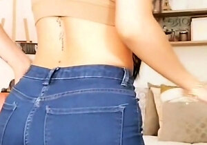 Stacked brunette goes solo toys and masturbation