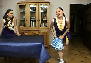 Two Hot Brunette Lesbians Lick And Suck Each Other