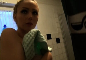 Amateur blonde teen POV sextape with hot anal fucking