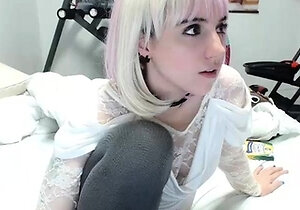 Chubby Busty Teen Solo Masturbation