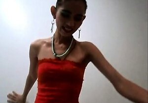 Small titted teen from EU masturbating