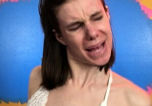 Amateur Webcam Teen Flashes Masturbates