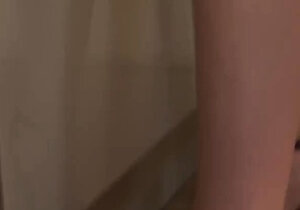 Leggy Stella Cox Bangs In Kitchen - hoe with big natural