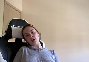 Sexy teen ebony solo toy masturbation