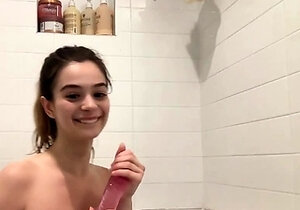 Small titted teen from EU masturbating