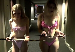 Tight butt teen girls group sex fun