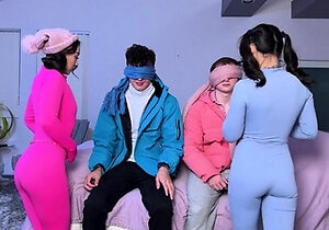 Lulu Chu &amp; Kimmy Kimm Hot Little Asians Foursome